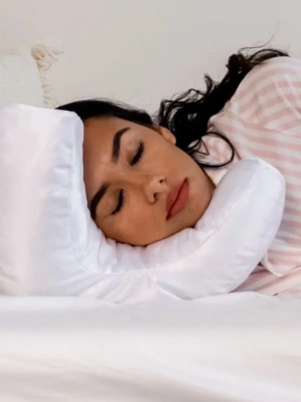 WhiteTan Flawless Face Pillow - Home Bedding
